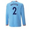 Herren Fußballbekleidung Manchester City Kyle Walker #2 Heimtrikot 2022-23 Langarm